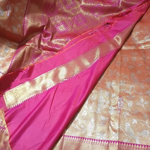 💥🆕️ Heavy Woven Silk Saree