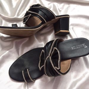 Black Heels Women's Wear