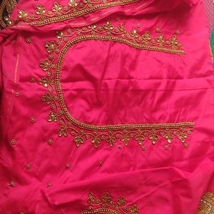 Maggam Work Unstitched Blouse Pieces