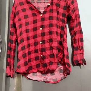 Red Checks Shirt