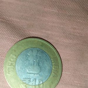 10 Rupees Coin Gandhiji