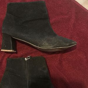 Black Heel Booties