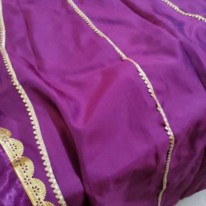 NEW Purple Lehnga Choli With Dupatta