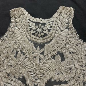 Party Wear Lace Designed Top