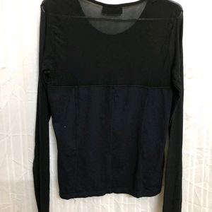 Black Long Sleeve Top