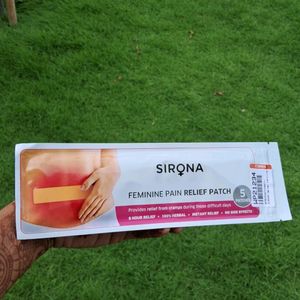 Sirona Feminine Pain Relief Patch