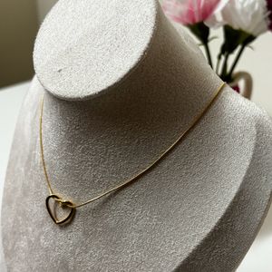 Heart Shaped Pendant Chain Anti-tarnish✨