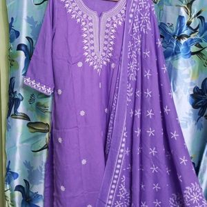 New/Unused Embroidered Kurta Set