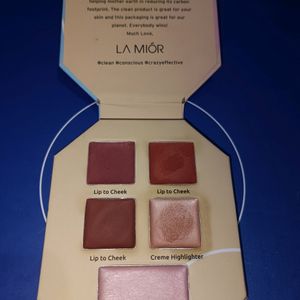 5 In 1 Lip - Cheek - Eye palette