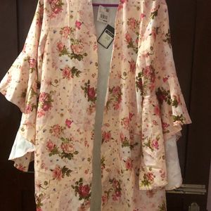 Rose/Pink Jacket Vth Flower Print Dubai Imported