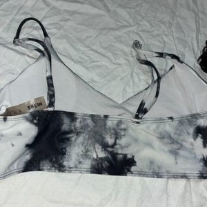 Shein Tie Dye Bralette / Bikini Top