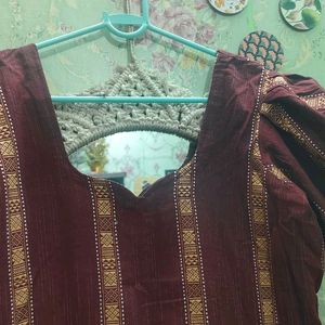 Bangoli Sleeves Pant Suit Chunnar