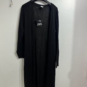 Black Long Shrug