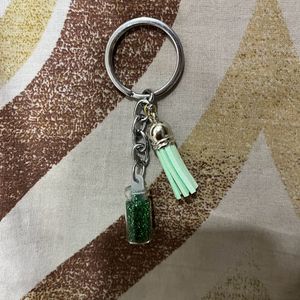 New Cute Bottle Keychain