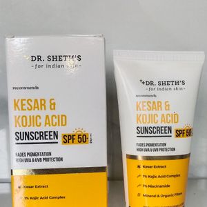 Dr. Sheth's Kesar & Kojic Acid Sunscreen