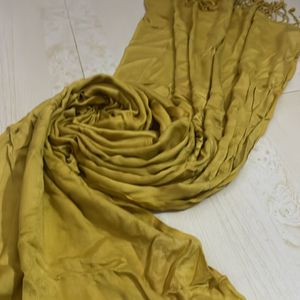 Yellow Rayon Cotton Hijab