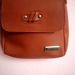 Sling Bag Tan Colour