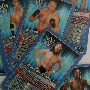 RARE WWE SMACKDOWN TRUMP CARDS SERIES 1 🔥🔥🔥