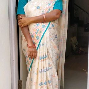 Saree. With Blouse