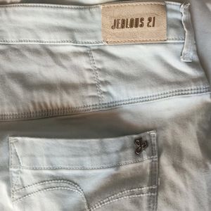 Jealous 21 Stylish Tint Blue Skinny Jeans 👖