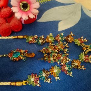 Multicolour Jewellery Set