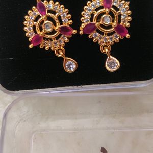 Ruby Drops Earings Designs...Osm Earing