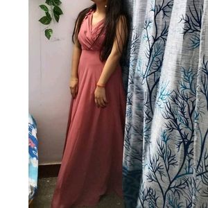 Long Pink Dress By Nykaa Fashion