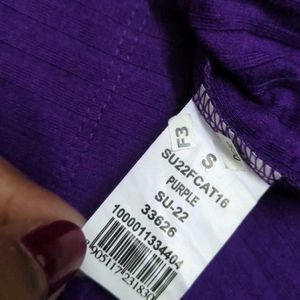 max purple skirt with stylish waist