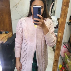 Pink Woolen Jacket For Winter