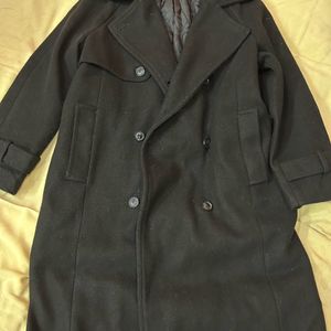 Black Long Trench Coat