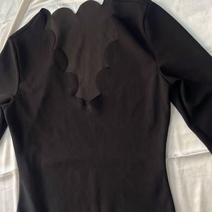 Detailed neck Bodysuit