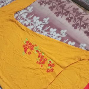 Mustard Kurti