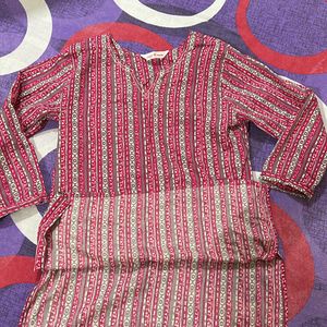 Comfy Short kurti🩷🤍💞