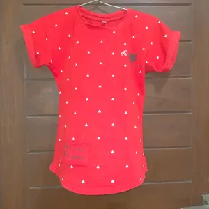 Red Top For Girls