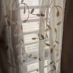 Window Curtains (set Of 3)