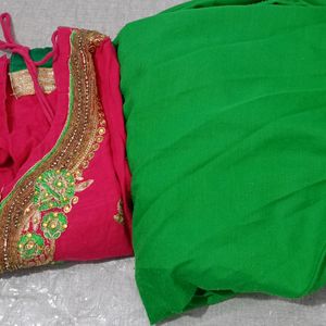 Women Pure Cotton Patiyala Suit