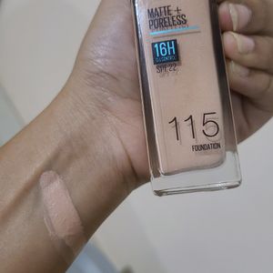 Maybelline Fit Me Matte+Poreless Foundation