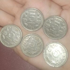 Moscow Mint 5rs Coins 🔥