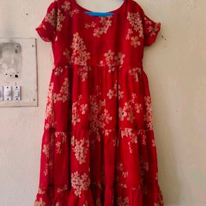 Sassafras Red Dress Have Flare