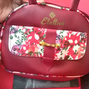 Beautiful Women Floral Design Sling Bag