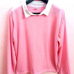 Short Top With Full Sleeves