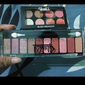 🎆 Sale🎆 Glam21 Eyeshade Pallet, Blush And Lipstick