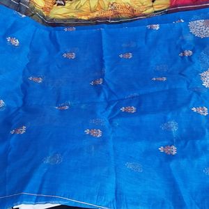 Blue Saree