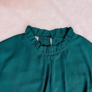 Green Formal Top