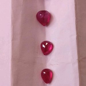 Natural real Ruby Gemstones