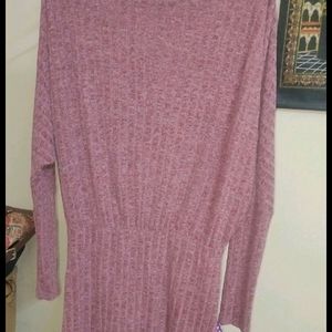 Mauve Midi Dress