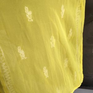 Chikankari Kurta + Inner 2