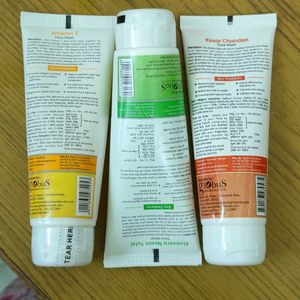 3 Face Wash Of Globus Naturals