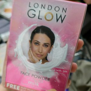 London Glow Face Powder With Free Puff Worth 30/-