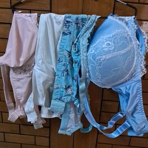 Combo Of Six  Imported Fabric  Bra N Panty